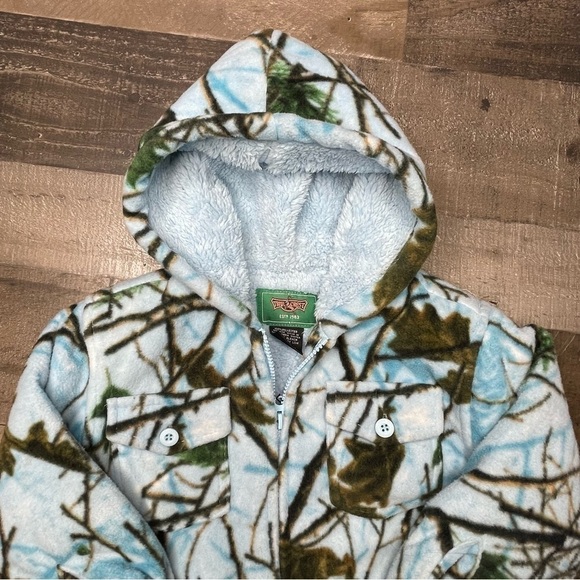 NWOT Trail Crest Fleece Camo Jacket size 4T - Picture 2 of 10